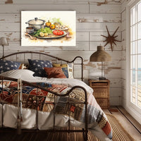 Culinary Still Life Poster