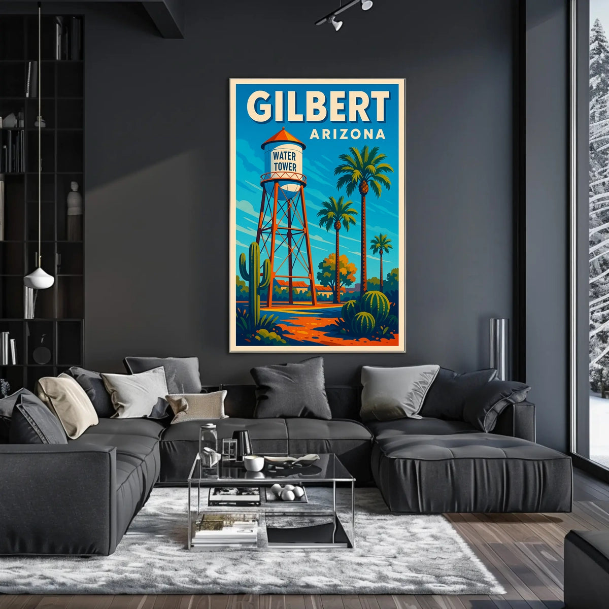 Gilbert, Arizona Water Tower Poster