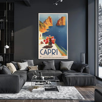 Capri LIsola Del Sole Poster