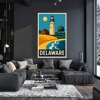 Delaware Lighthouse Poster