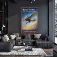 Morane-Saulnier L Icon of Aerial Innovation Poster PosterGoat