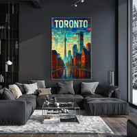Toronto Cityscape Poster