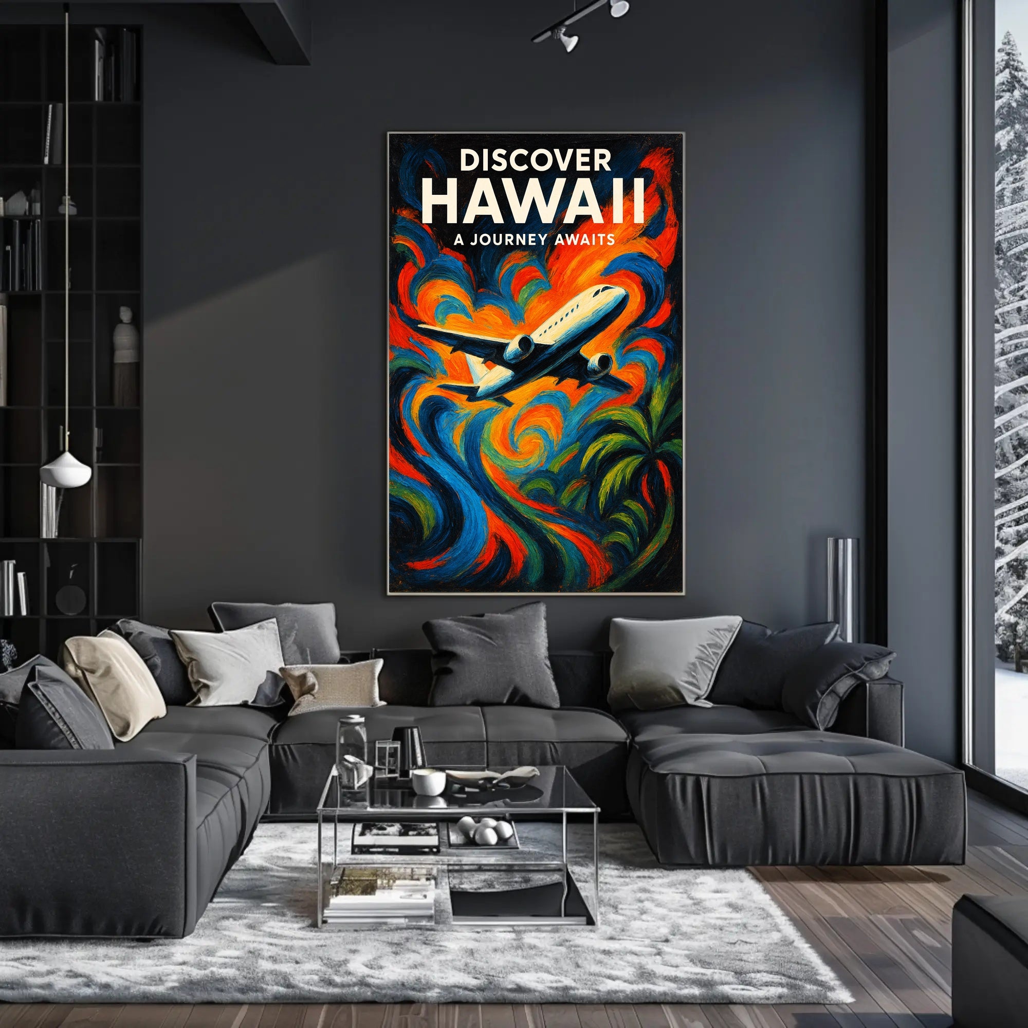 Discover Hawaii - A Journey Awaits Poster PosterGoat