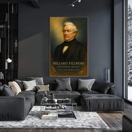 Millard Fillmore Steadfast Legacy Poster