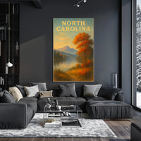 North Carolina Landscape Poster