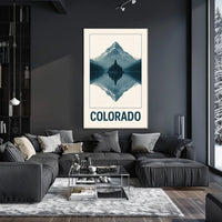 Colorado Mountain Reflection Poster