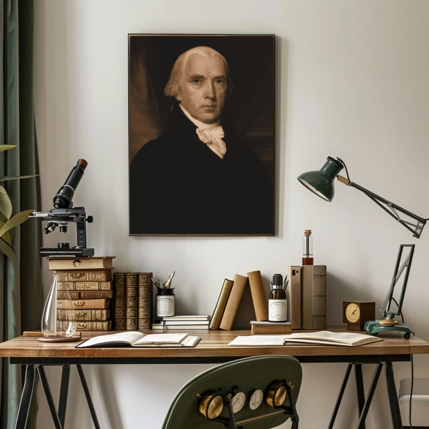 James Madison 4th President Sepia Photo