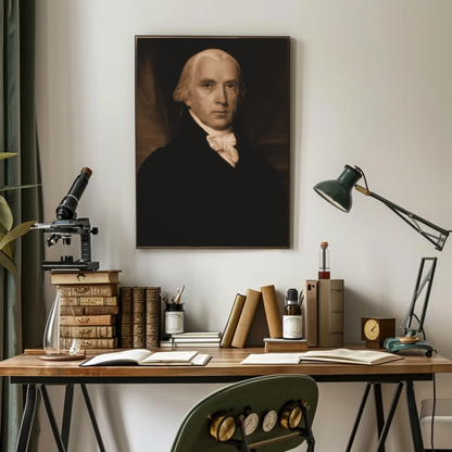 James Madison 4th President Sepia Photo