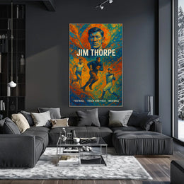 Jim Thorpe Multisport Legend Poster