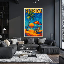 Florida Sunset Poster