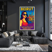 Beirut A Cultural Hub Poster