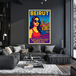 Beirut A Cultural Hub Poster