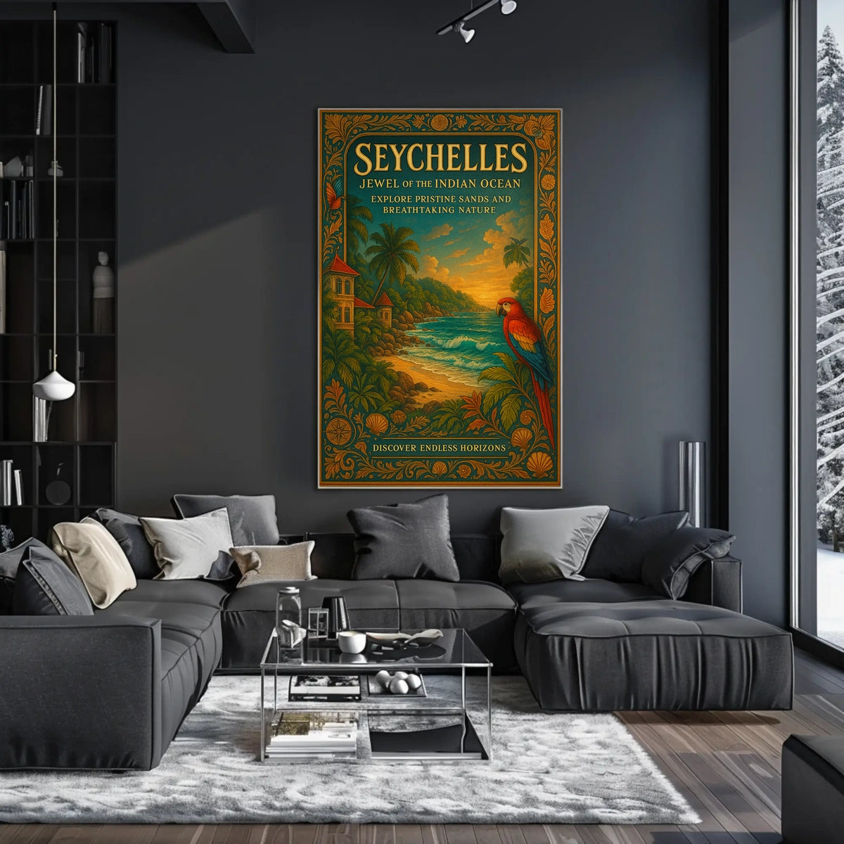 Seychelles Jewel of the Indian Ocean Poster