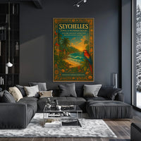 Seychelles Jewel of the Indian Ocean Poster