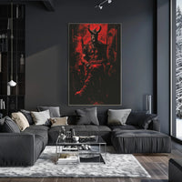 The Dark Throne Art Print Poster for Home Decor and Wall Art PosterGoat
