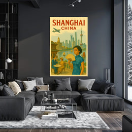 Shanghai, China Poster