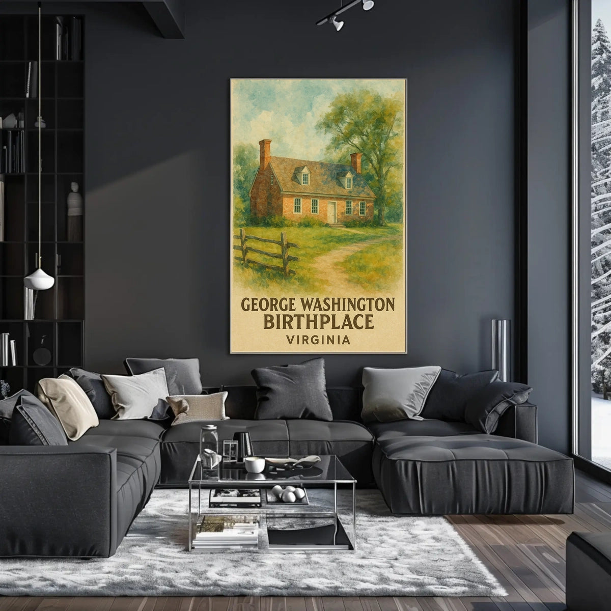 George Washington Birthplace Poster