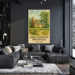 George Washington Birthplace Poster