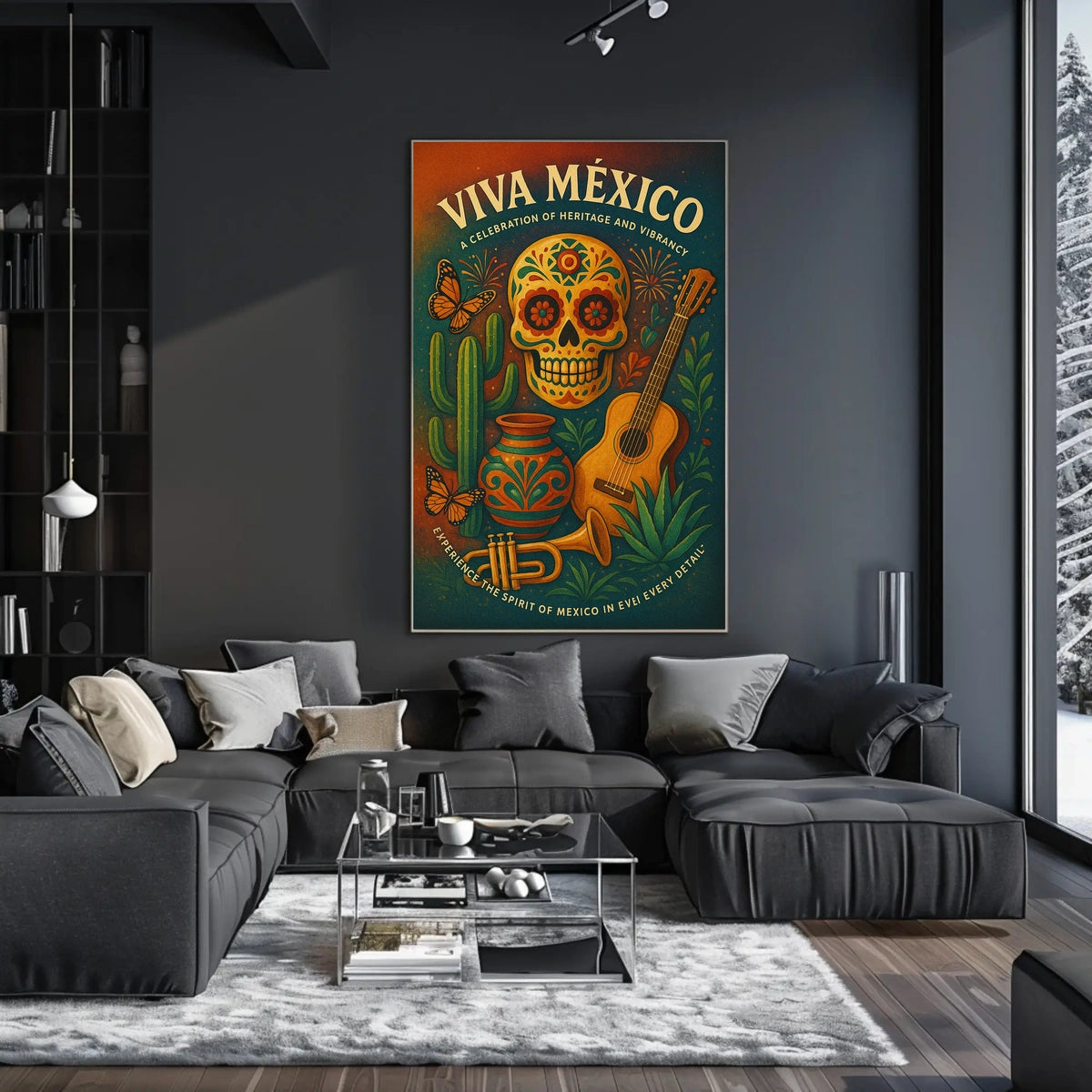 Viva Mexico A Celebration of Heritage Poster
