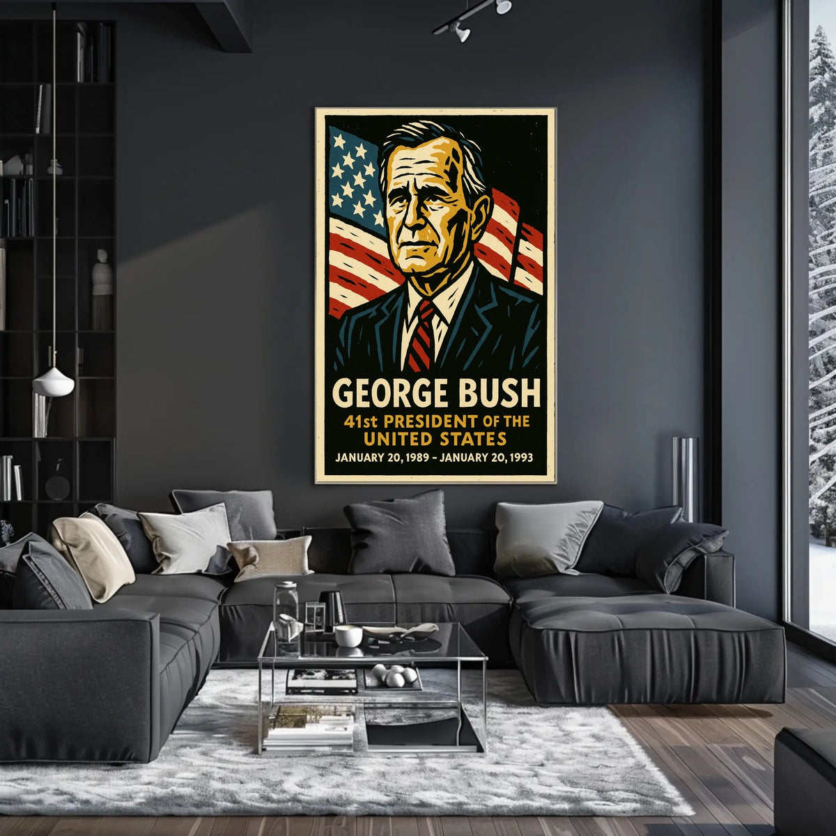 George Bush 41st President Poster