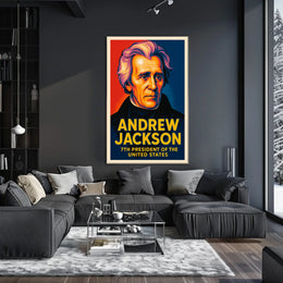 Andrew Jackson 7Th President Poster