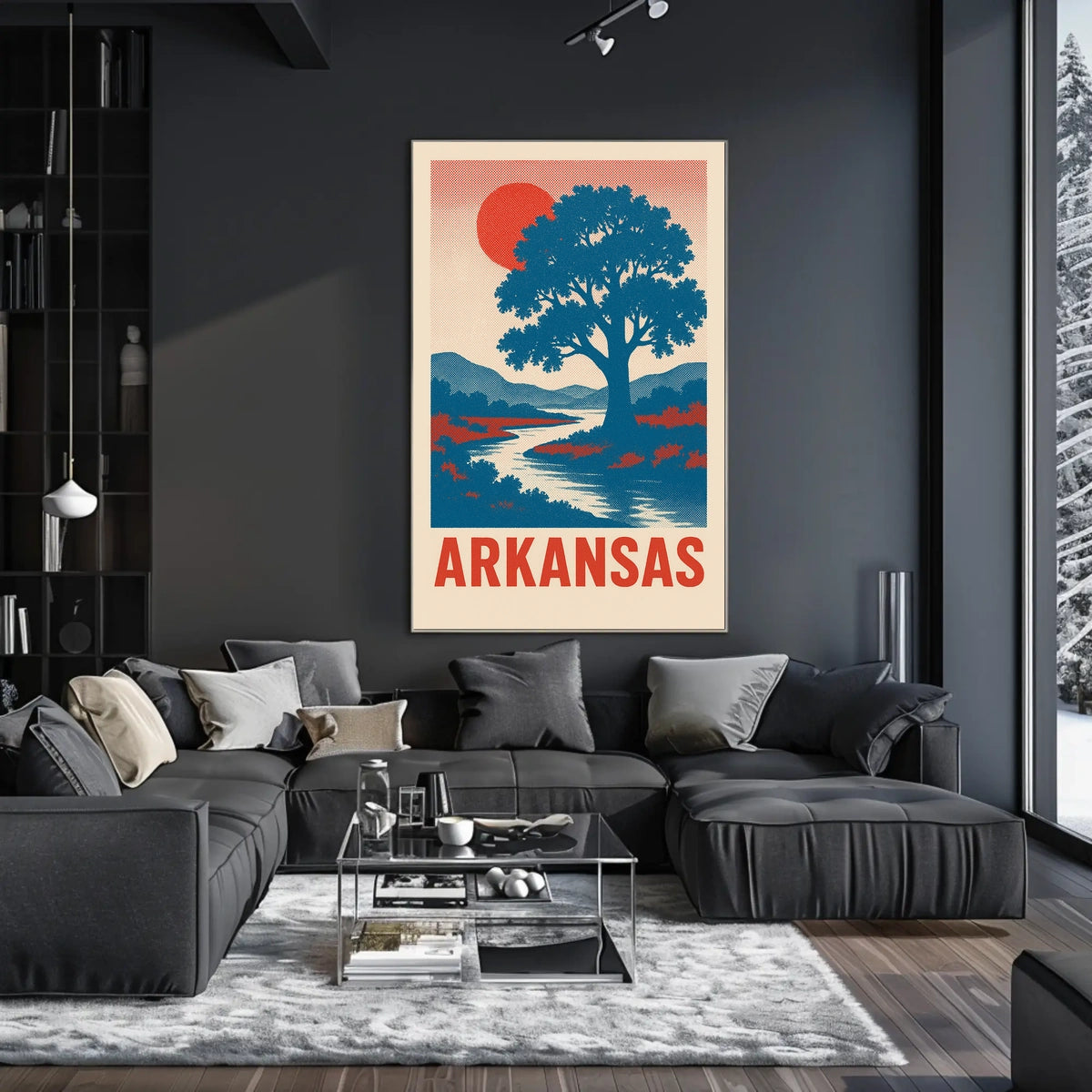 Arkansas Scenic Poster