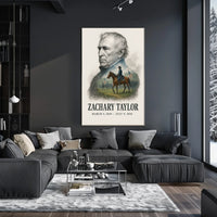 Zachary Taylor 12th President of the United States Reflections Poster