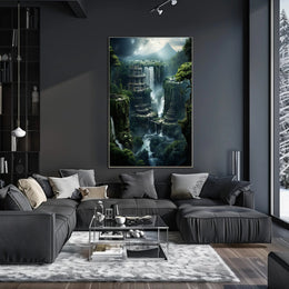Enchanted Waterfalls Of The Lost City Poster