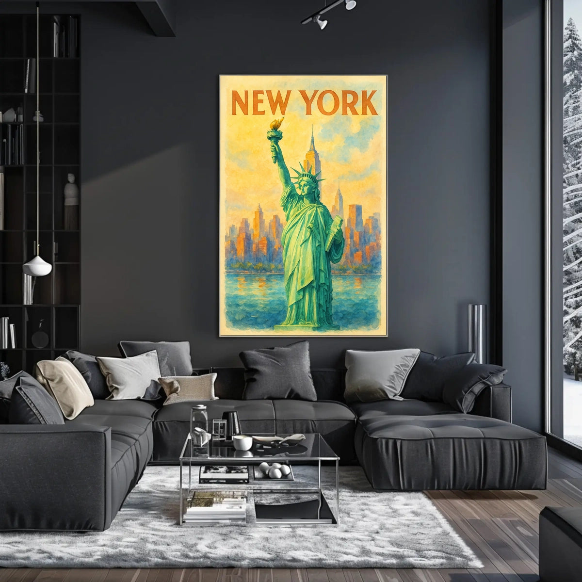 New York The Statue of Liberty Poster