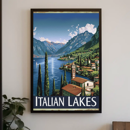 Italian Lakes Landscape