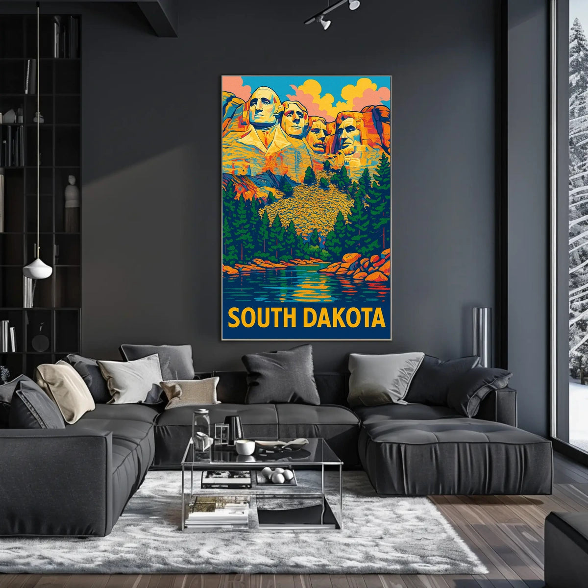 Mount Rushmore in South Dakota Poster