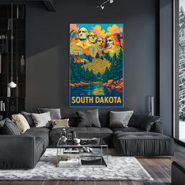 Mount Rushmore in South Dakota Poster