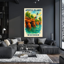 Apostle Islands Wisconsin Poster