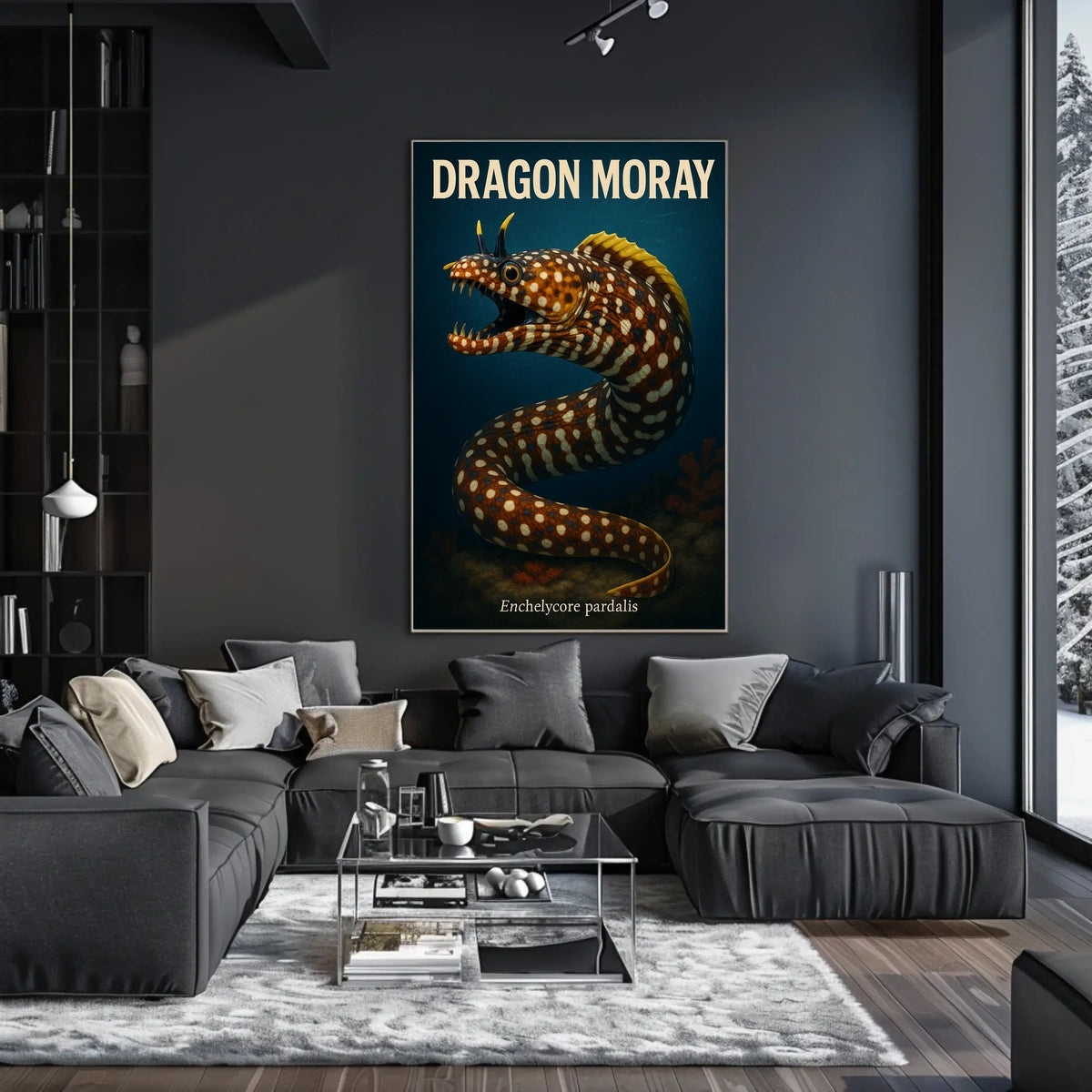Dragon Moray Eel Poster
