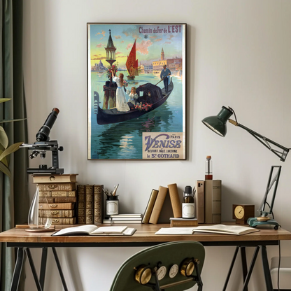 From Paris to Venice Poster