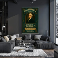 Charles Carroll of Carrollton Exhibit Poster