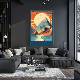 Oasis of the Ancient World Poster