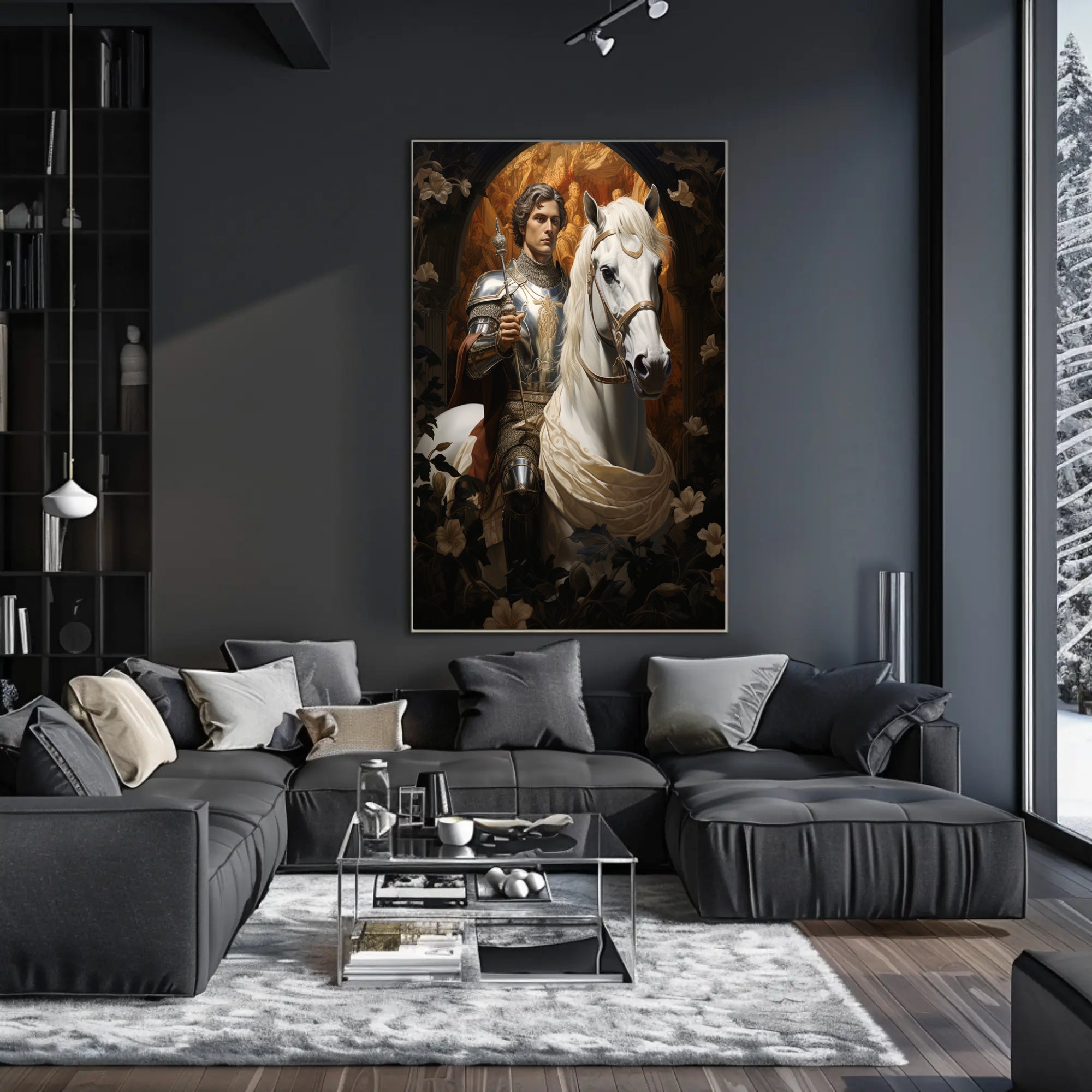 The Noble Knight Poster