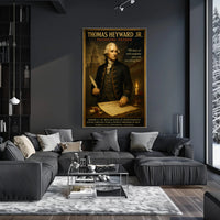 Thomas Heyward Jr. Vintage Historical Poster PosterGoat