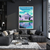 Jefferson Memorial Poster