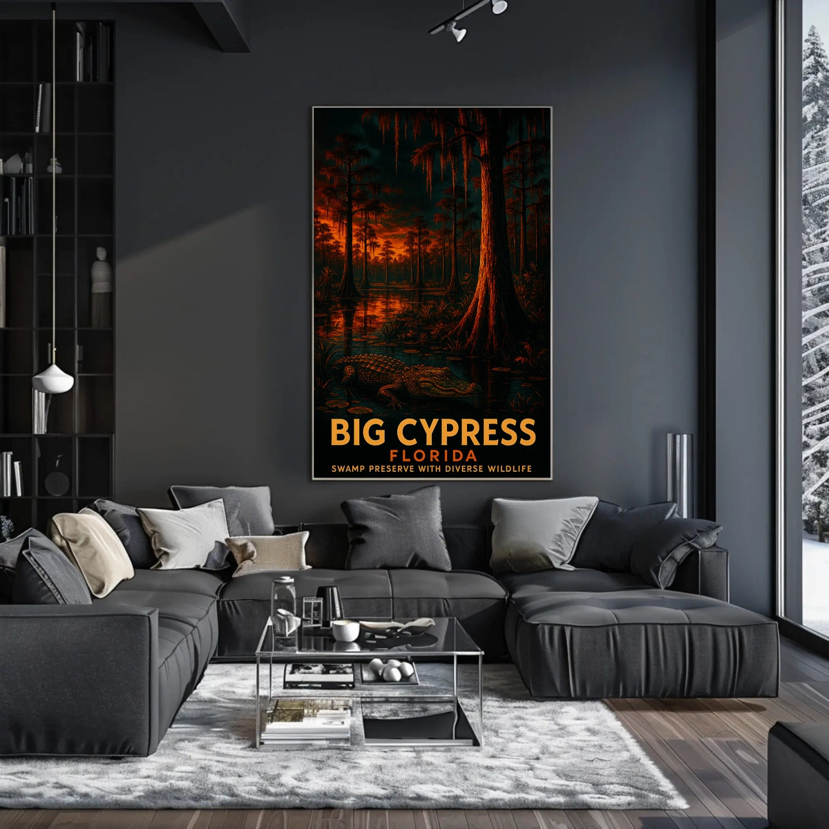 Big Cypress Florida Swamp Preserve Poster