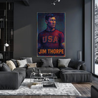 Jim Thorpe Tribute Poster