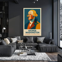 George Washington 1St President Poster