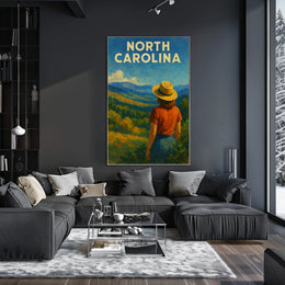 North Carolina Scenic Poster