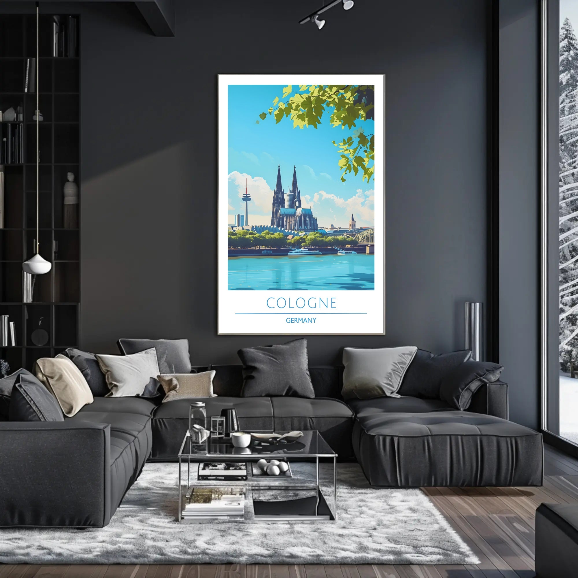 Cologne Travel Poster