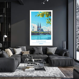 Cologne Travel Poster