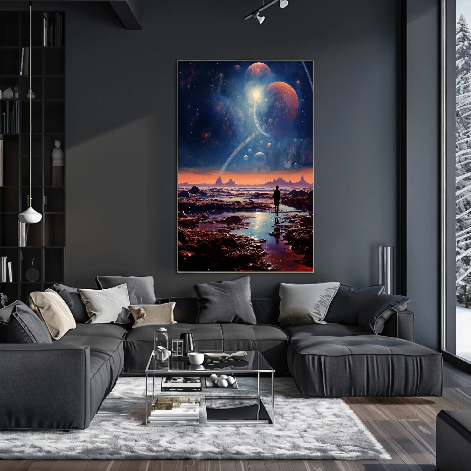 Cosmic Wanderer Poster PosterGoat