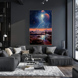 Cosmic Wanderer Poster PosterGoat