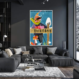 Winter Fun In Vorarlberg Poster