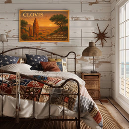 Discover Ancient Pathways Travel Poster